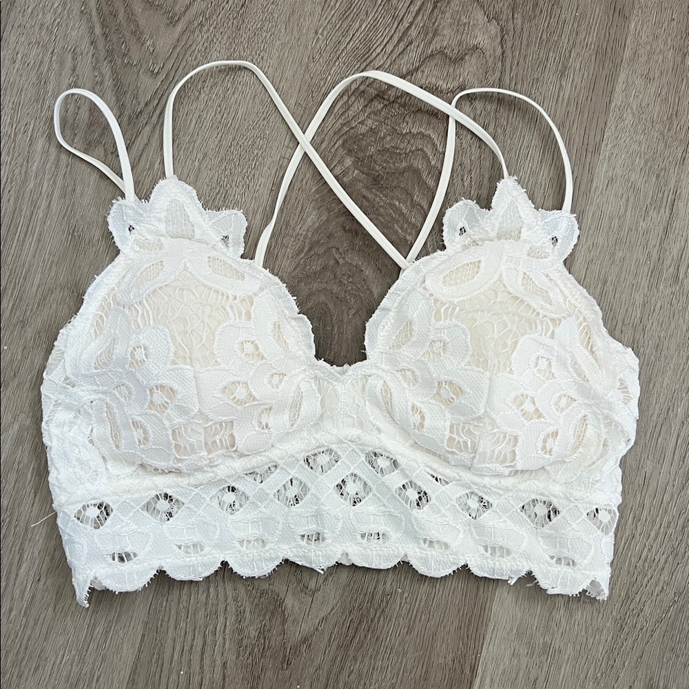 White Lace Bralette